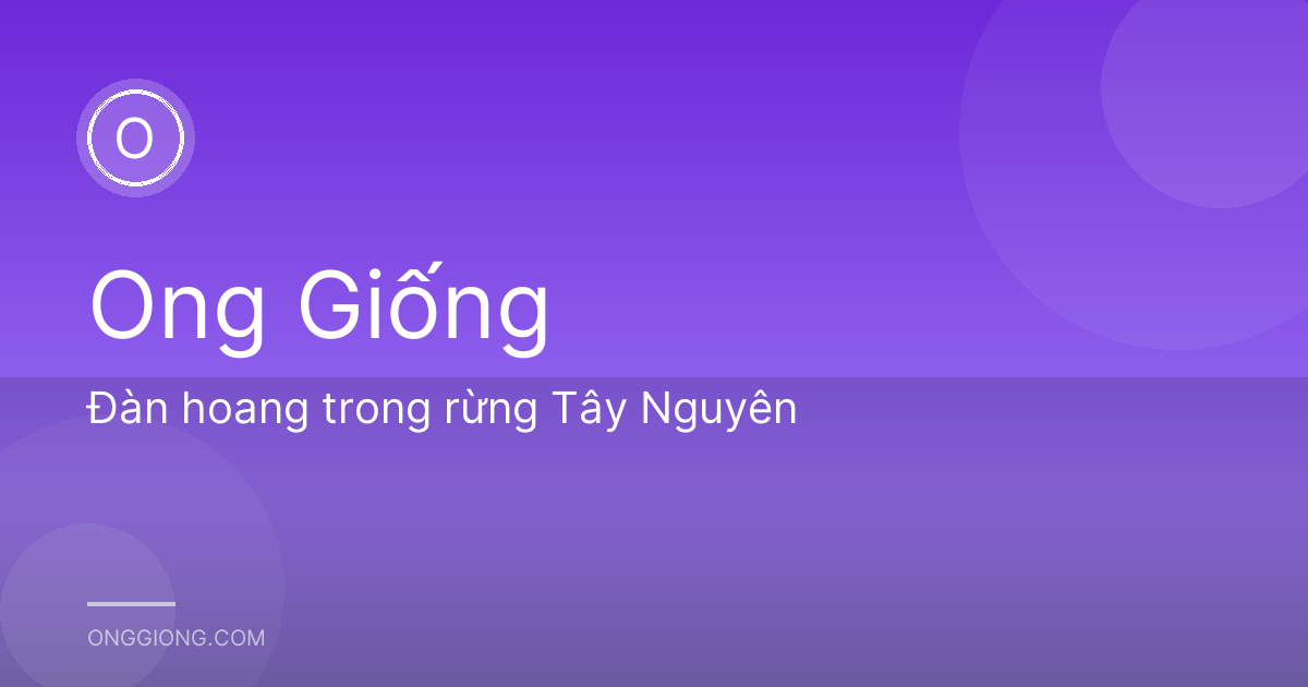 Đàn hoang trong rừng Tây Nguyên
